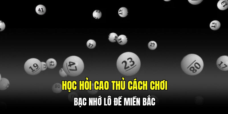 Học hỏi cao thủ cách chơi bạc nhớ lô đề miền bắc