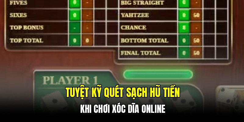 Tuyệt kỹ quét sạch hũ tiền khi chơi xóc dĩa online 